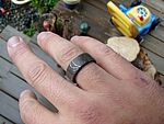 2009-09-09 - SS damascus Rings 2964
